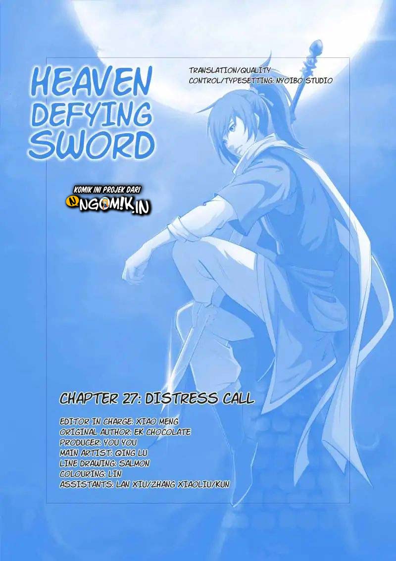 Heaven Defying Sword Chapter 27