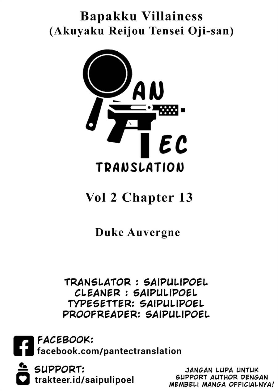 Akuyaku Reijou Tensei Oji-san Chapter 13