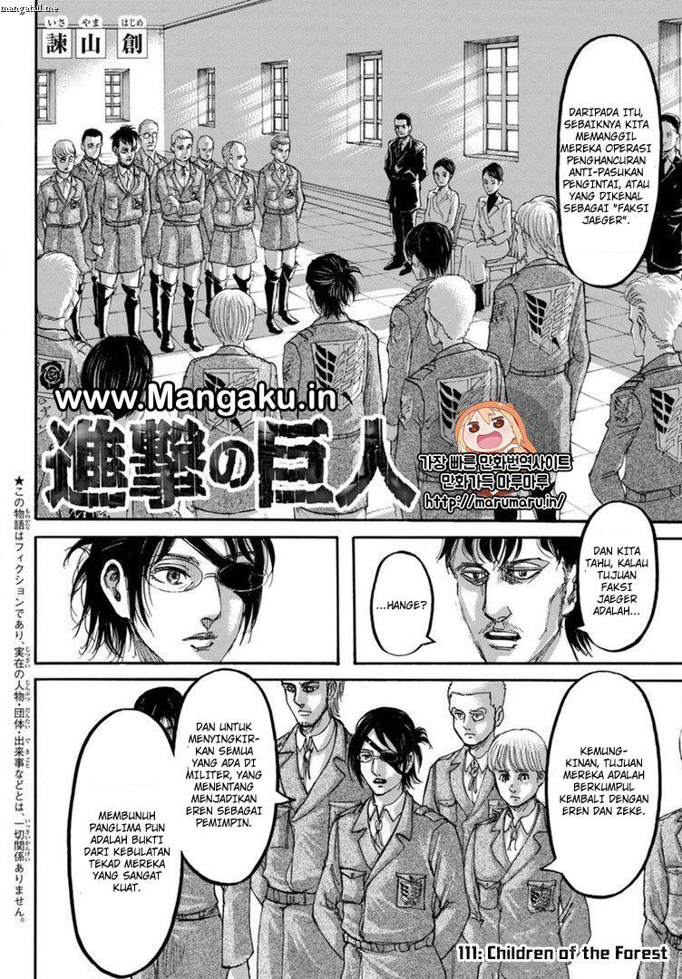 Shingeki no Kyojin Chapter 111