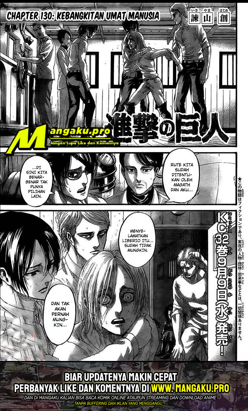 Shingeki no Kyojin Chapter 130.1