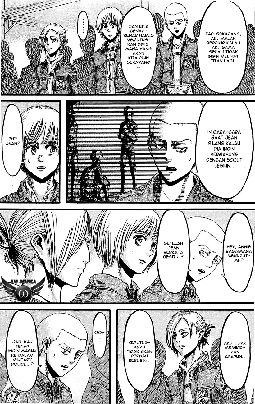 Shingeki no Kyojin Chapter 21