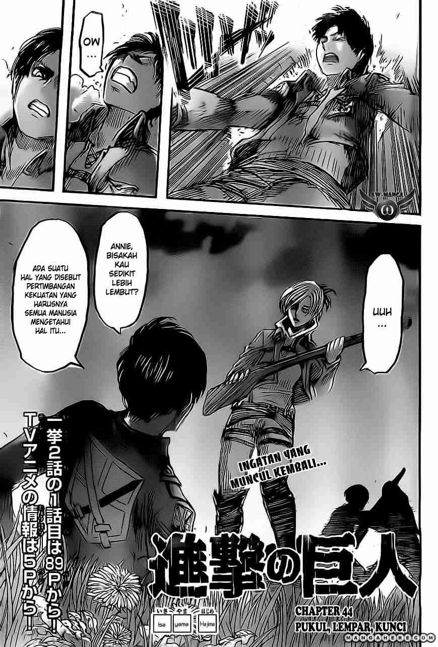 Shingeki no Kyojin Chapter 44