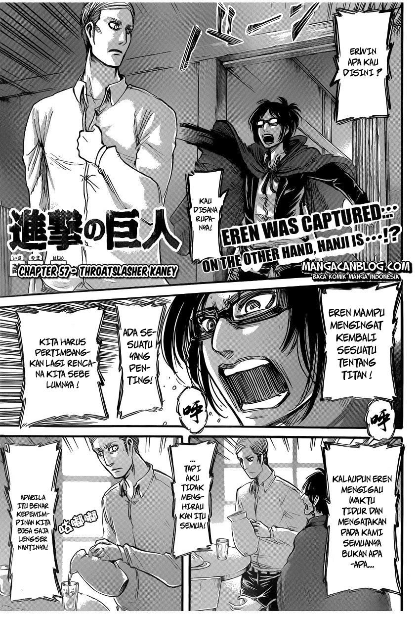 Shingeki no Kyojin Chapter 57