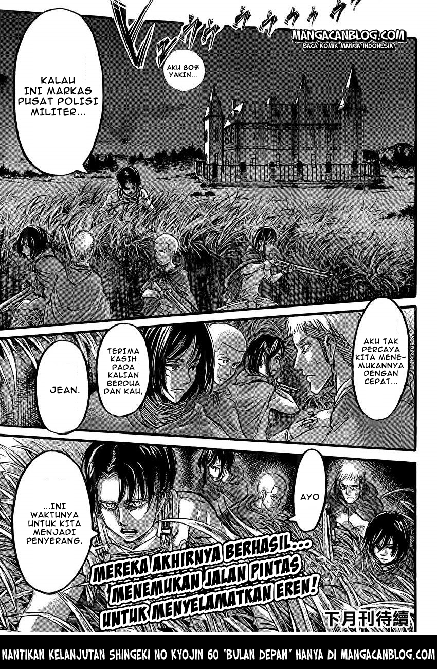 Shingeki no Kyojin Chapter 59