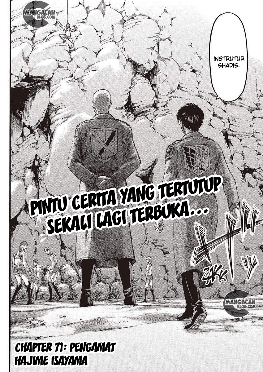 Shingeki no Kyojin Chapter 71