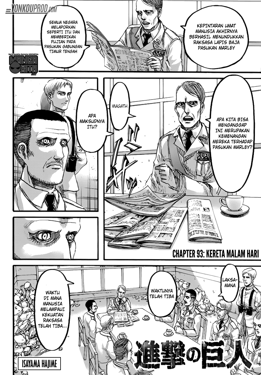 Shingeki no Kyojin Chapter 93