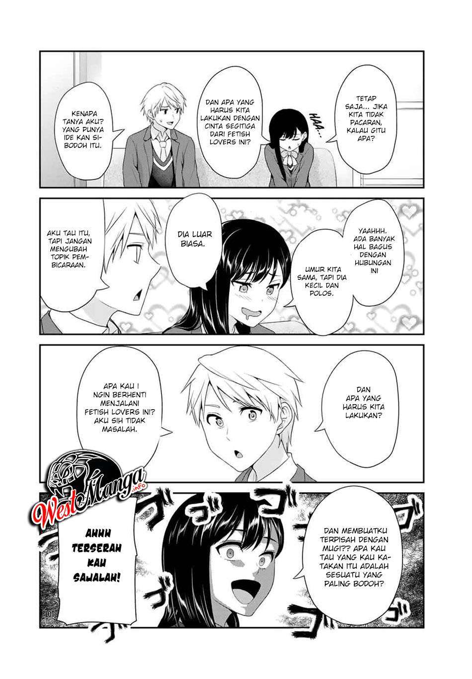 Fechippuru bokura no junsuina koi Chapter 75