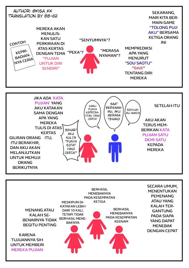 Danjohi 1:39 no Heikou Sekai wa Omoi no Hoka Futsuu Chapter 61