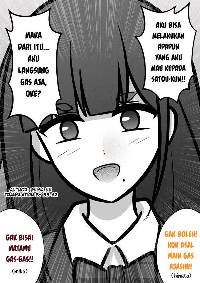 Danjohi 1:39 no Heikou Sekai wa Omoi no Hoka Futsuu Chapter 97