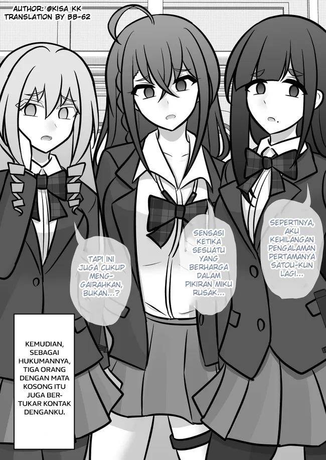 Danjohi 1:39 no Heikou Sekai wa Omoi no Hoka Futsuu Chapter 98