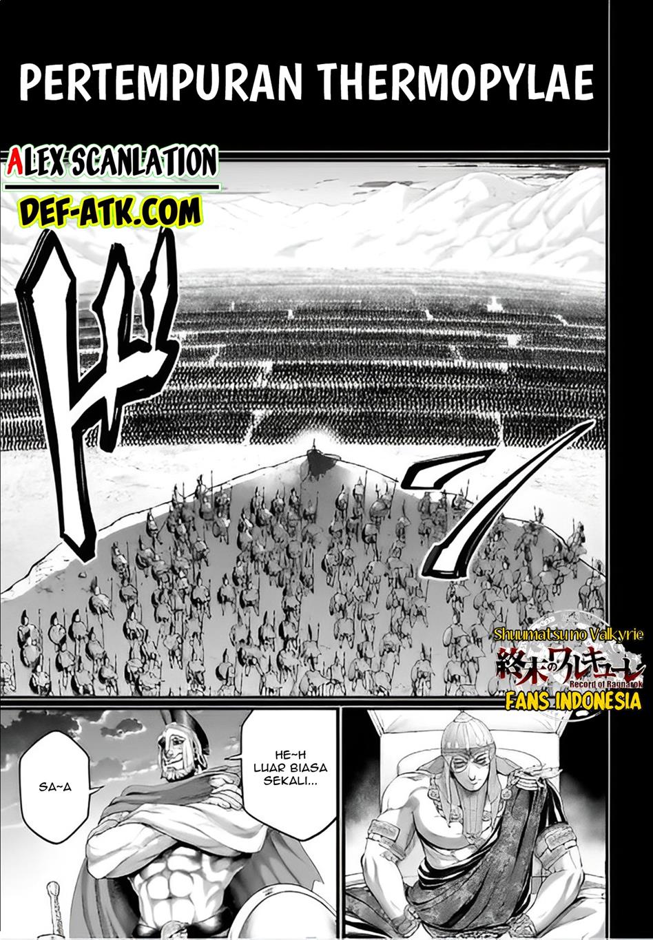 Shuumatsu no Valkyrie Chapter 79