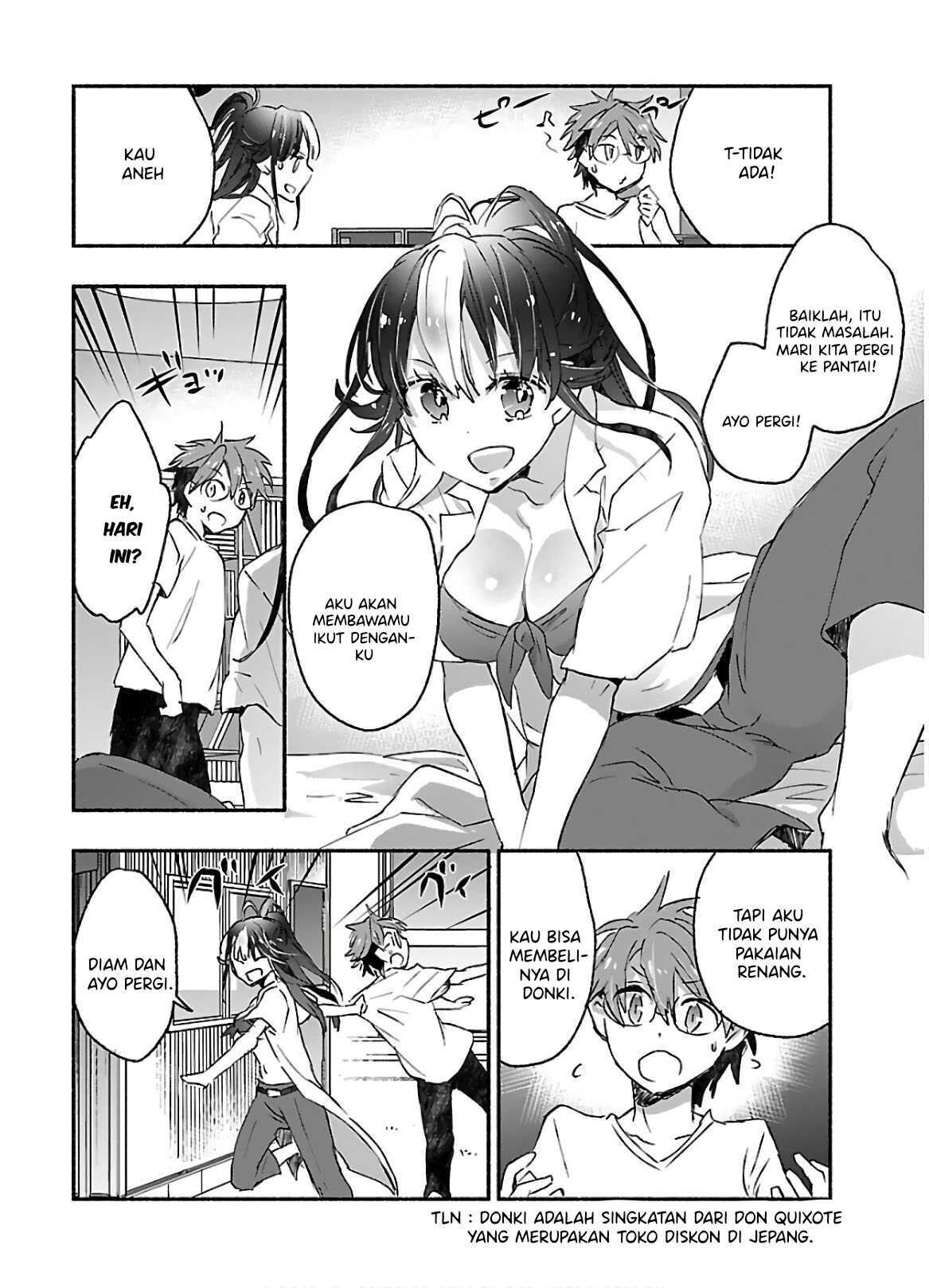 Yankee Musume ni Natsukarete Kotoshi mo Juken ni Shippai Shisou Desu Chapter 7