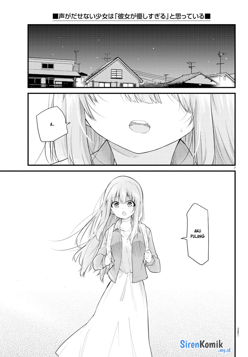 Koe ga dasenai Shoujo wa “Kanojo ga Yasashisugiru” to Omotte iru Chapter 177