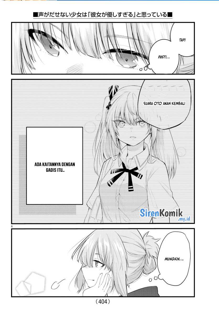 Koe ga dasenai Shoujo wa “Kanojo ga Yasashisugiru” to Omotte iru Chapter 178