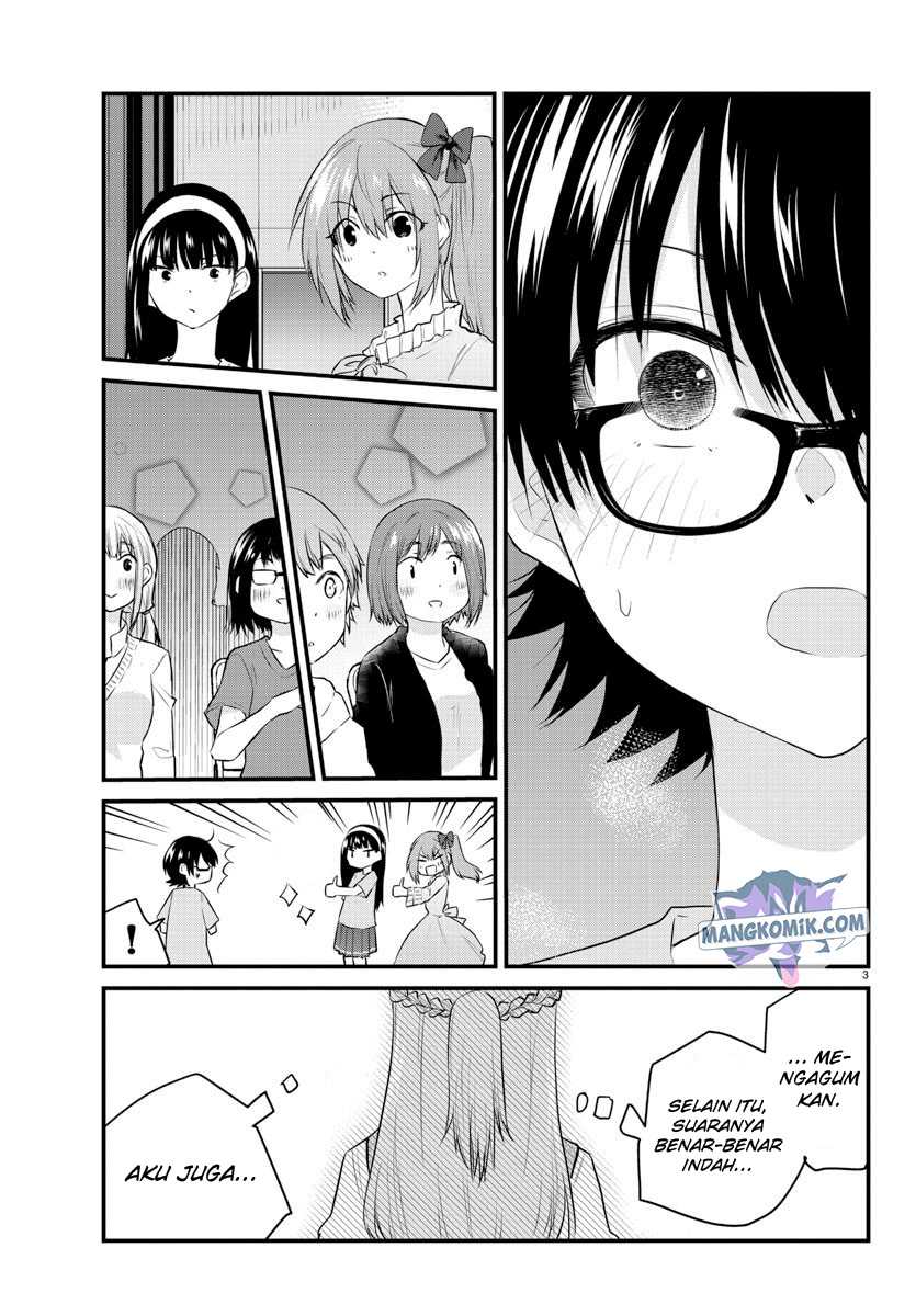 Koe ga dasenai Shoujo wa “Kanojo ga Yasashisugiru” to Omotte iru Chapter 59