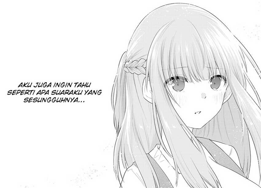 Koe ga dasenai Shoujo wa “Kanojo ga Yasashisugiru” to Omotte iru Chapter 59