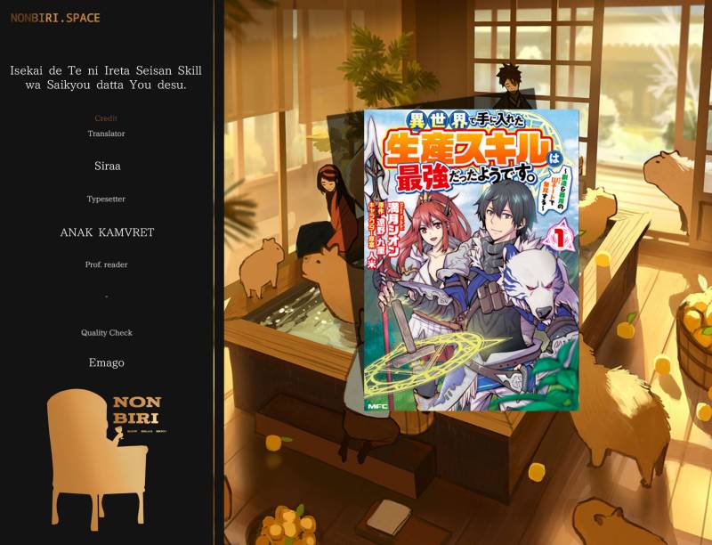 Isekai De Te Ni Ireta Seisan Skill Wa Saikyou Datta You Desu Chapter 21