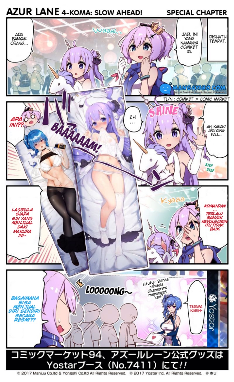 Azur Lane 4-koma: Slow Ahead! Chapter 10.5-12