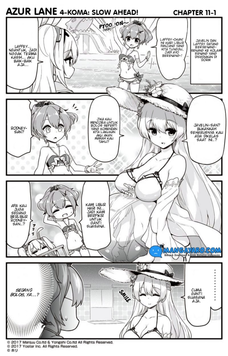 Azur Lane 4-koma: Slow Ahead! Chapter 10.5-12