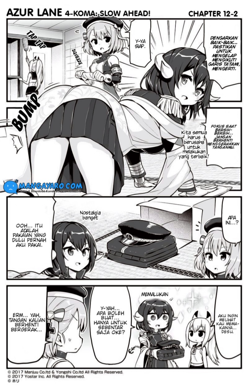 Azur Lane 4-koma: Slow Ahead! Chapter 10.5-12