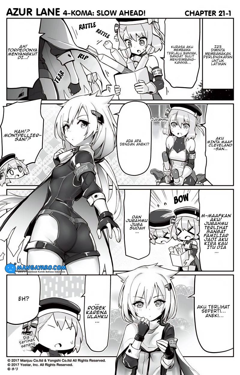 Azur Lane 4-koma: Slow Ahead! Chapter 21-22