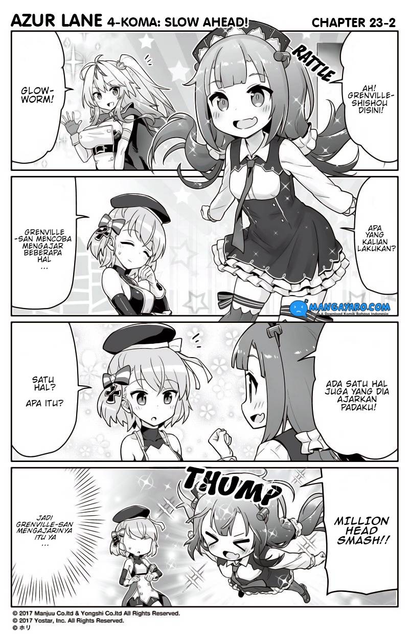 Azur Lane 4-koma: Slow Ahead! Chapter 23-24