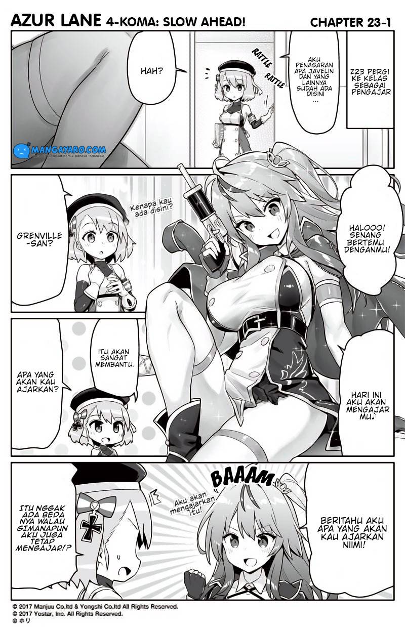 Azur Lane 4-koma: Slow Ahead! Chapter 23-24