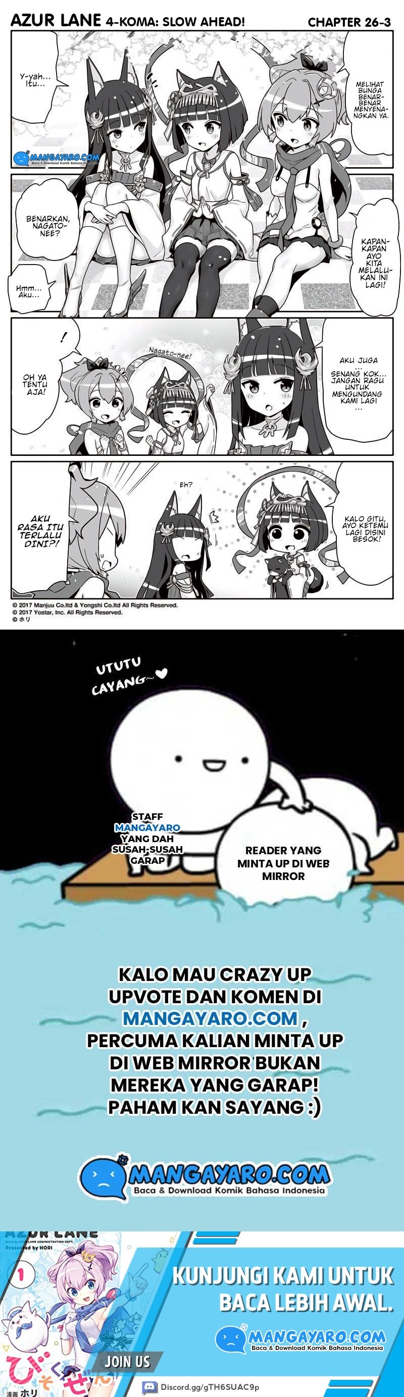 Azur Lane 4-koma: Slow Ahead! Chapter 25-26