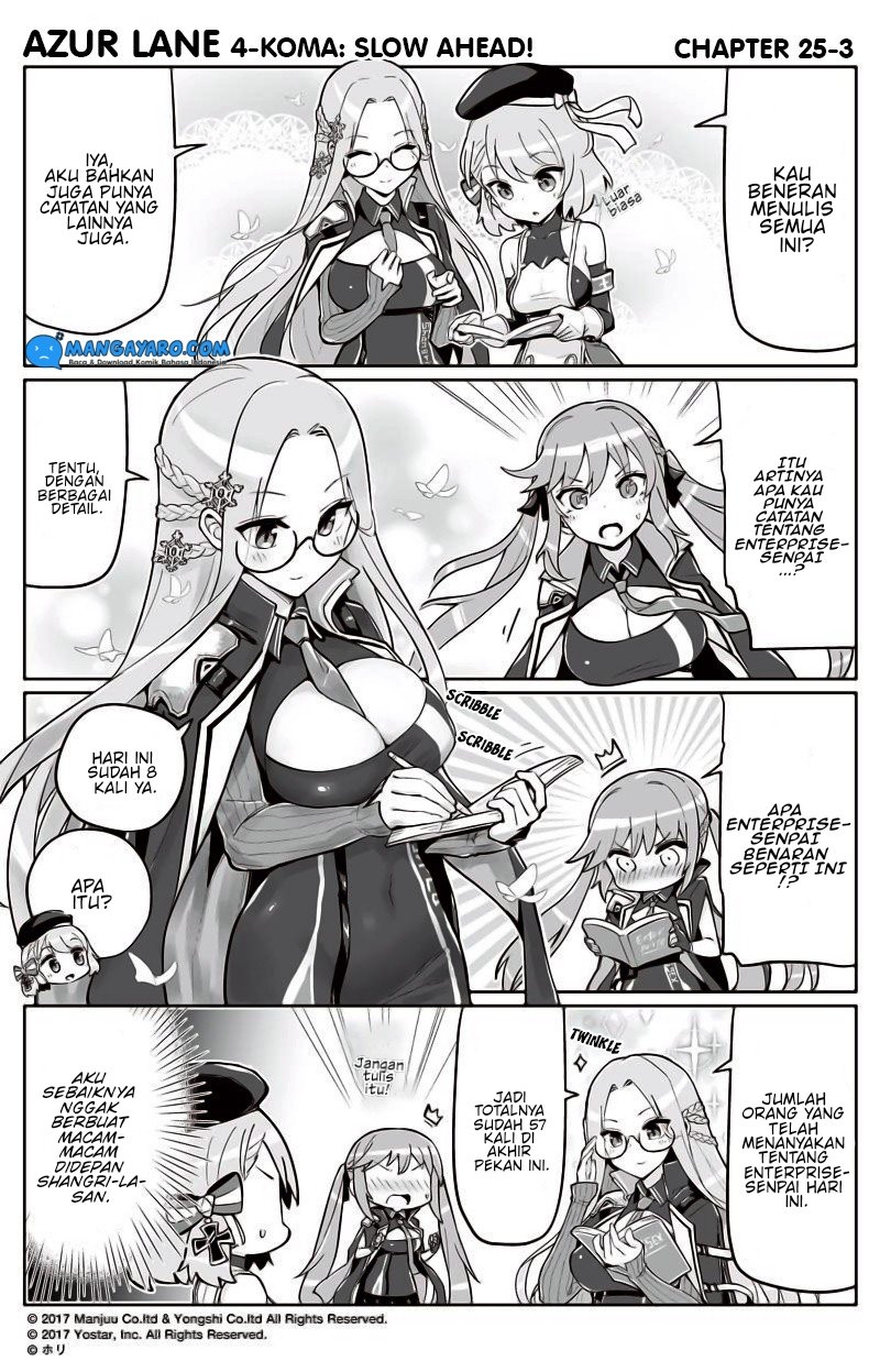 Azur Lane 4-koma: Slow Ahead! Chapter 25-26