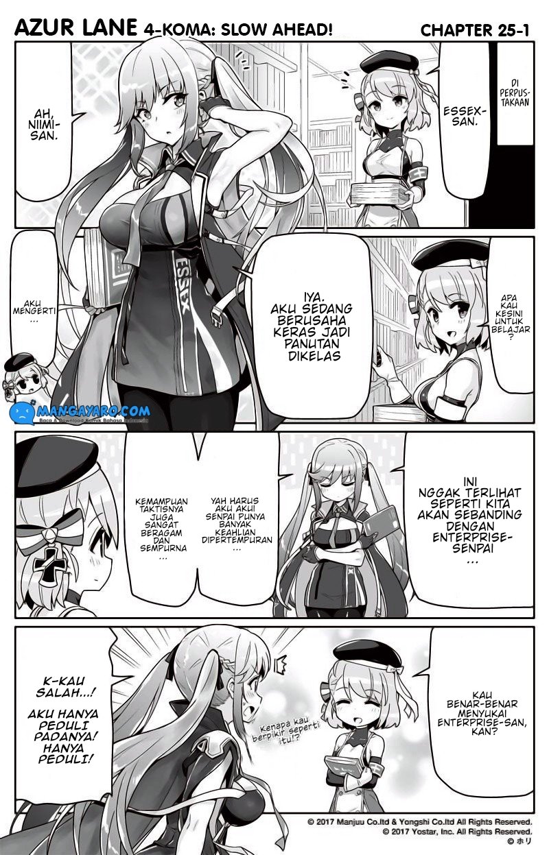 Azur Lane 4-koma: Slow Ahead! Chapter 25-26