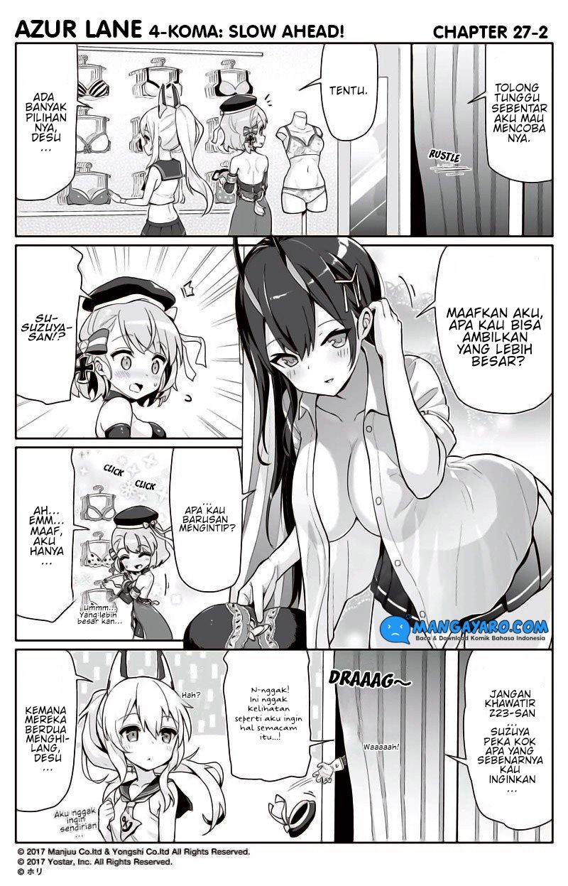 Azur Lane 4-koma: Slow Ahead! Chapter 27-28