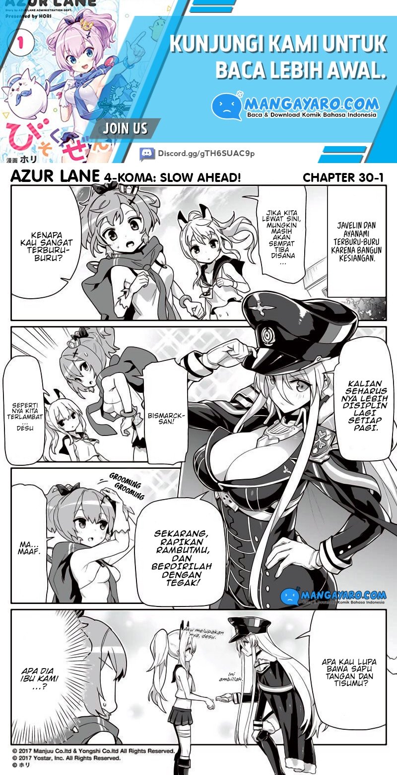 Azur Lane 4-koma: Slow Ahead! Chapter 29-30