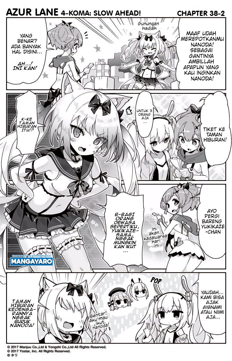 Azur Lane 4-koma: Slow Ahead! Chapter 37-38