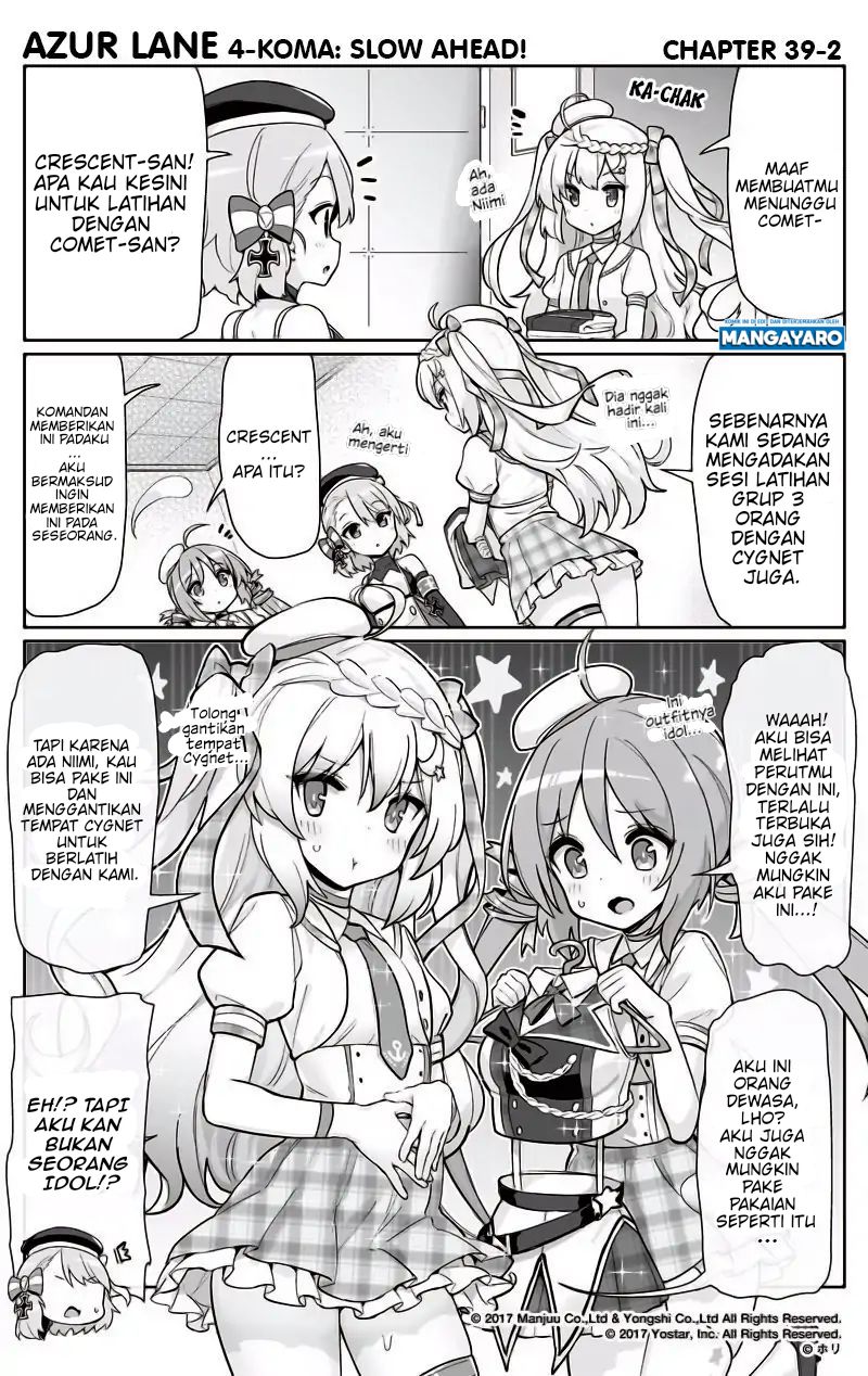 Azur Lane 4-koma: Slow Ahead! Chapter 39-40