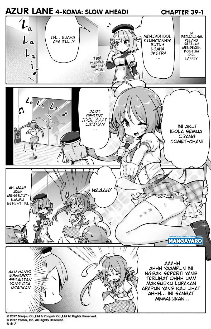 Azur Lane 4-koma: Slow Ahead! Chapter 39-40