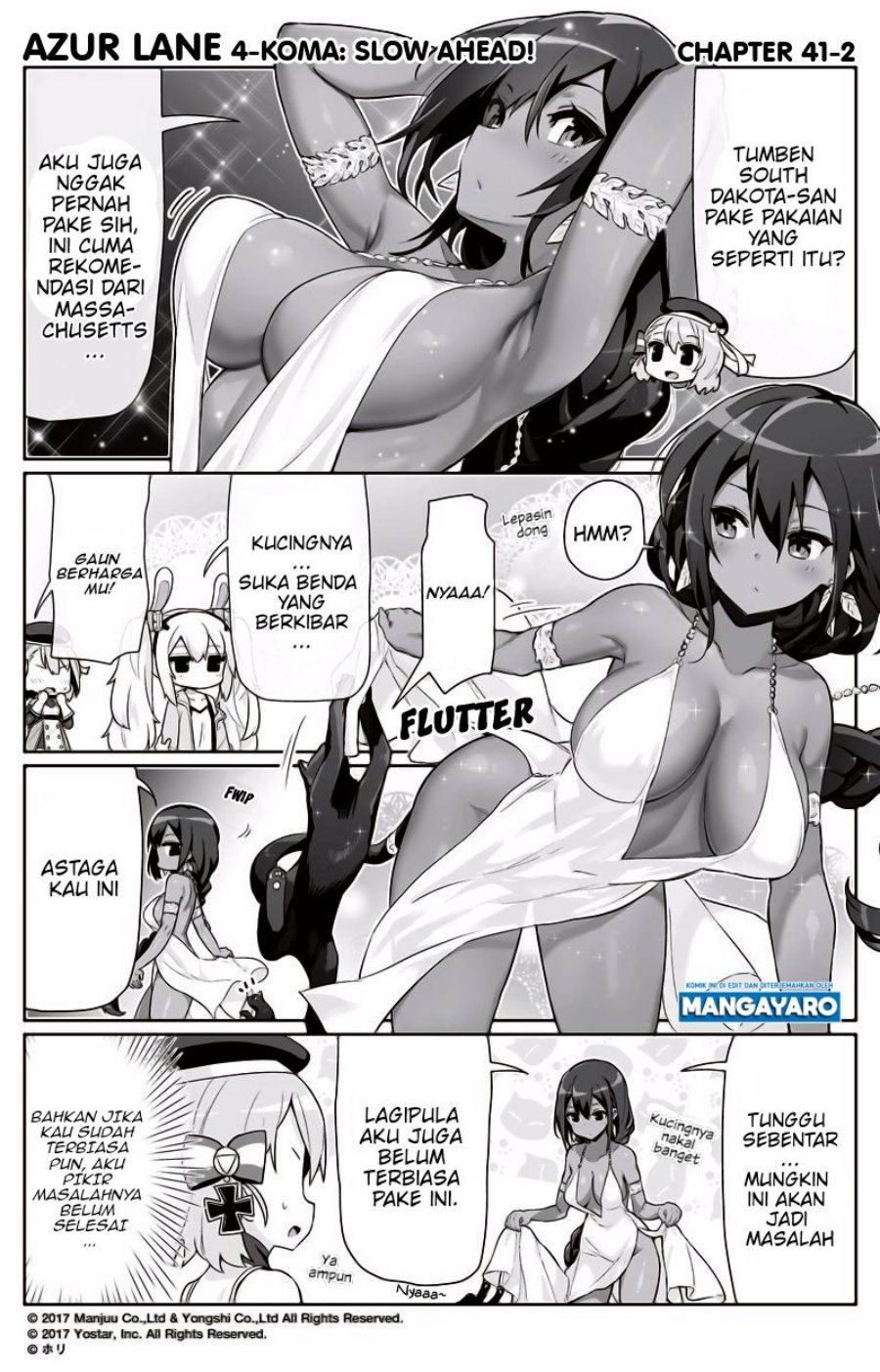 Azur Lane 4-koma: Slow Ahead! Chapter 41-42