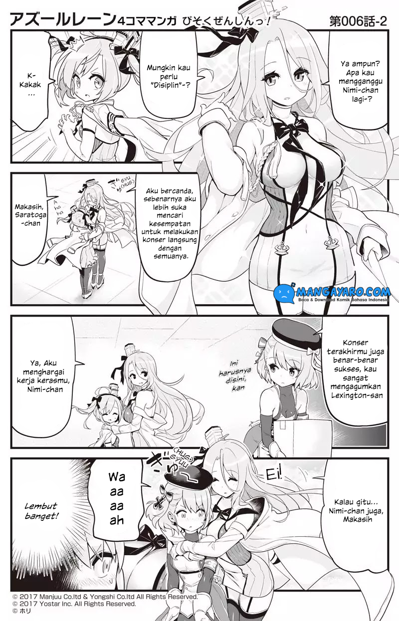 Azur Lane 4-koma: Slow Ahead! Chapter 6-7