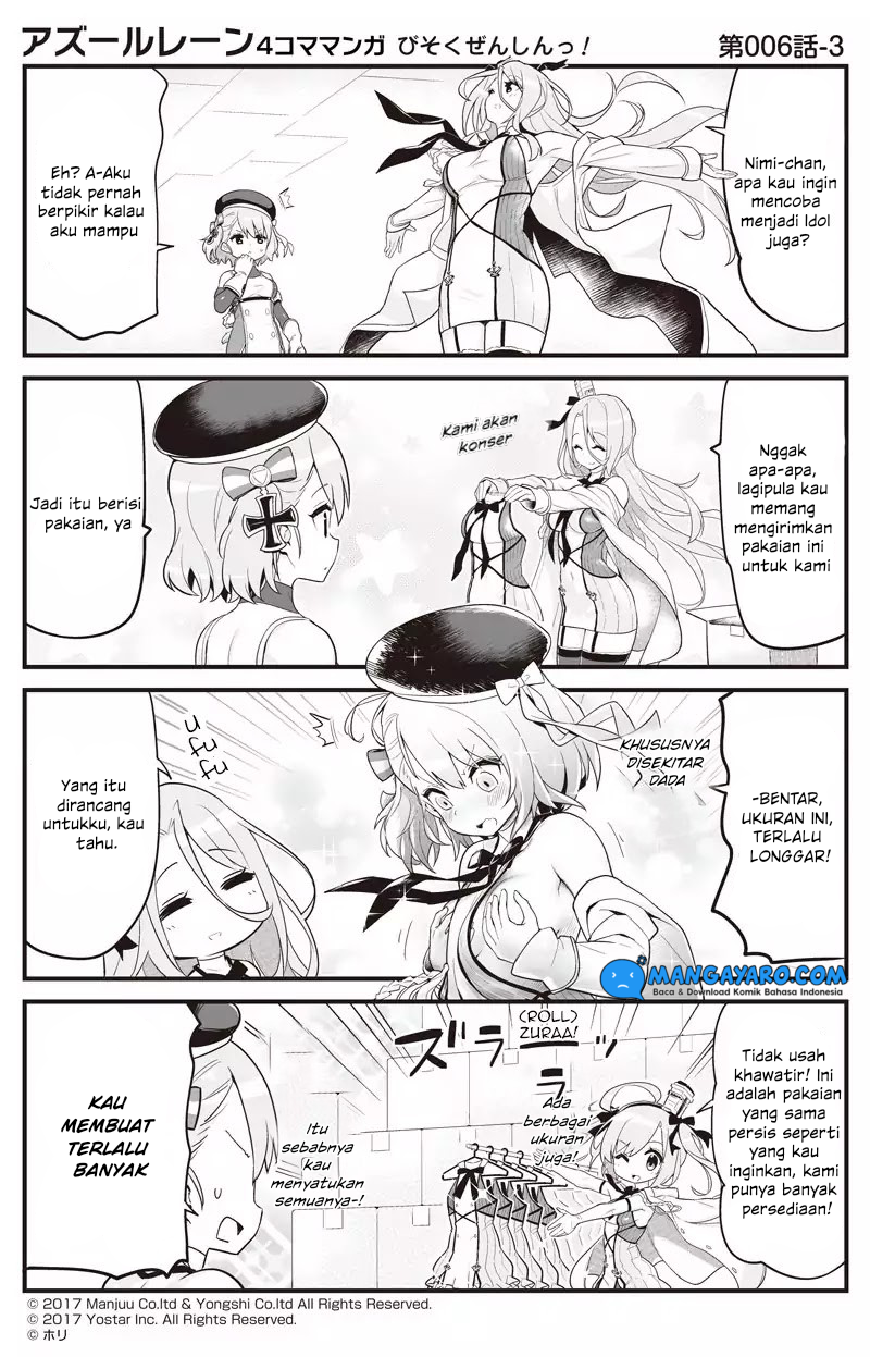 Azur Lane 4-koma: Slow Ahead! Chapter 6-7