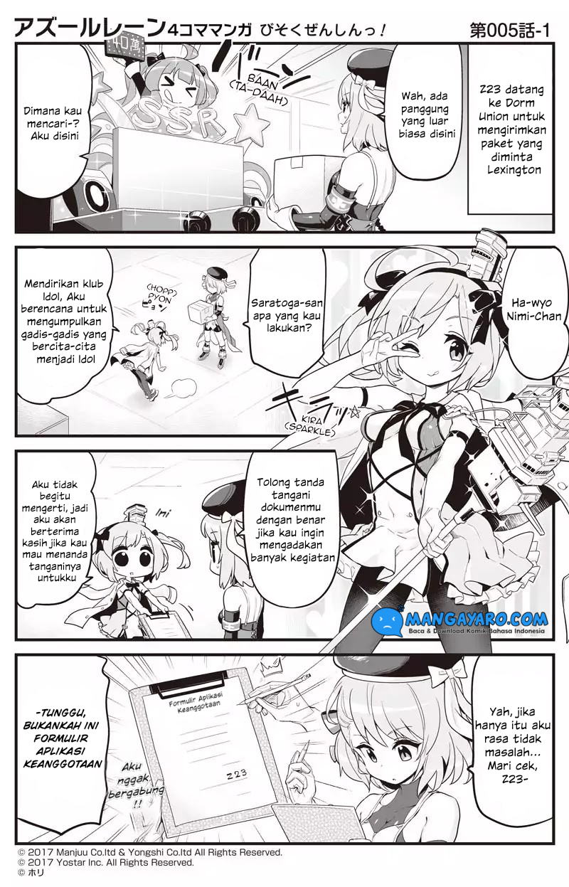 Azur Lane 4-koma: Slow Ahead! Chapter 6-7