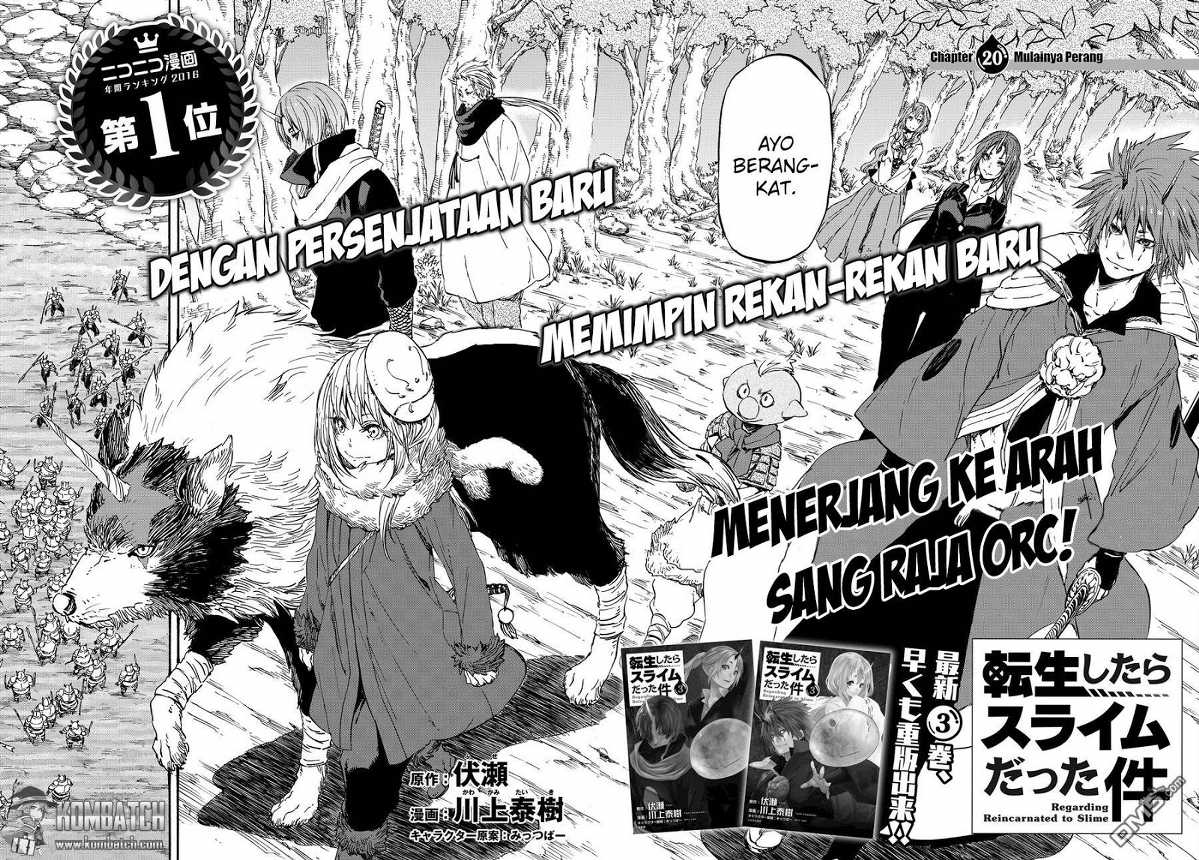 Tensei Shitara Slime Datta Ken Chapter 20