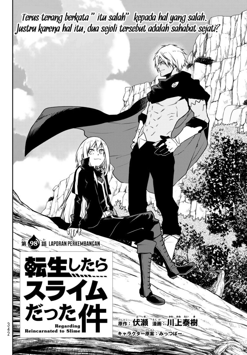 Tensei Shitara Slime Datta Ken Chapter 98