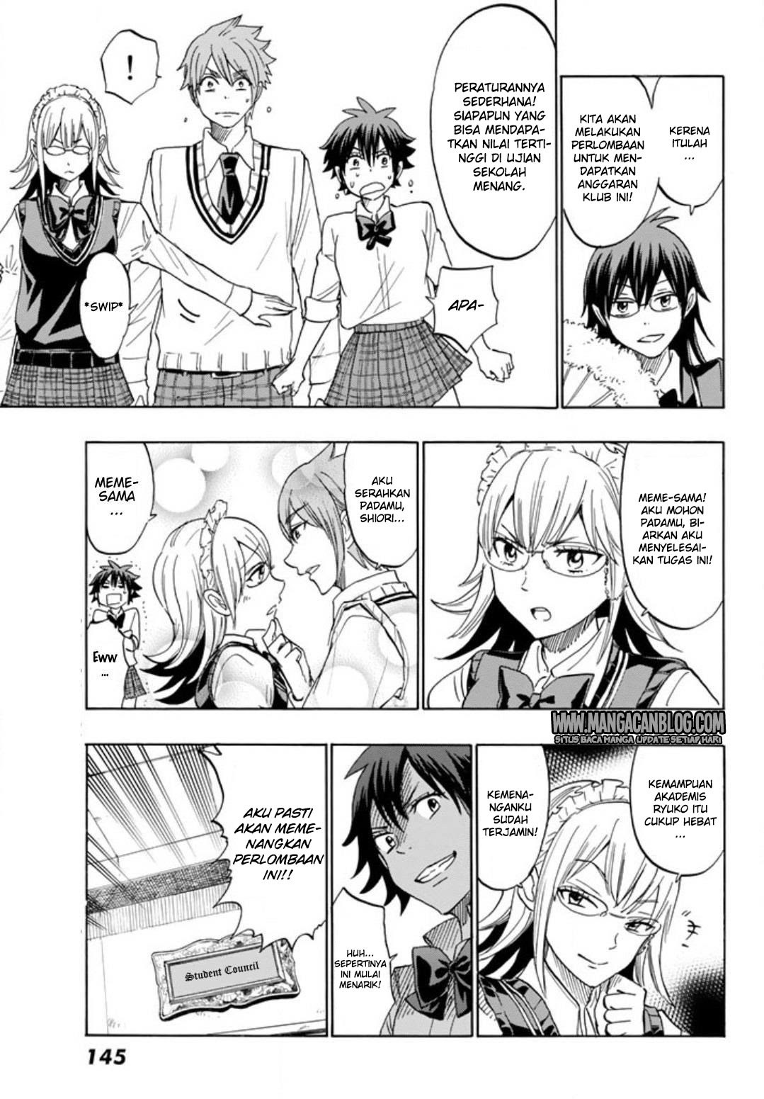 Yamada-kun to 7-nin no Majo Chapter 243.5