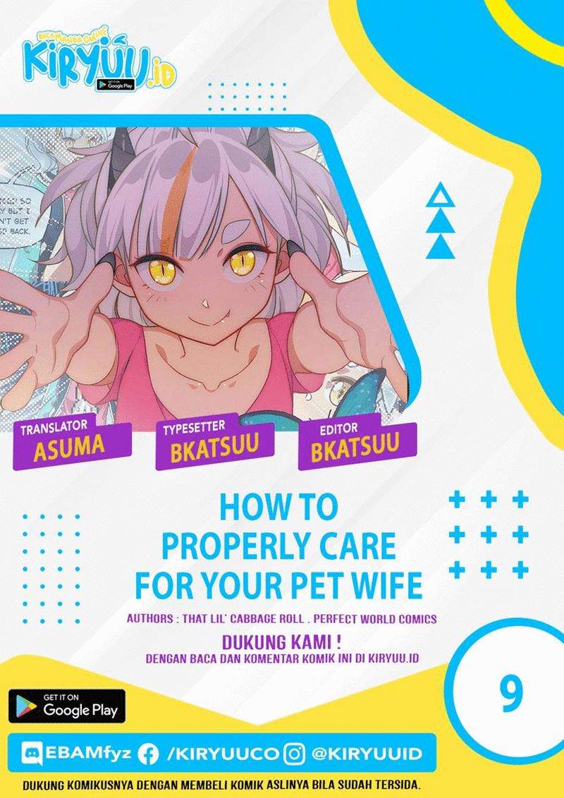 How To Properly Care For Your Pet Wife Chapter 9