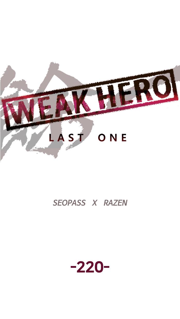 Weak Hero Chapter 220