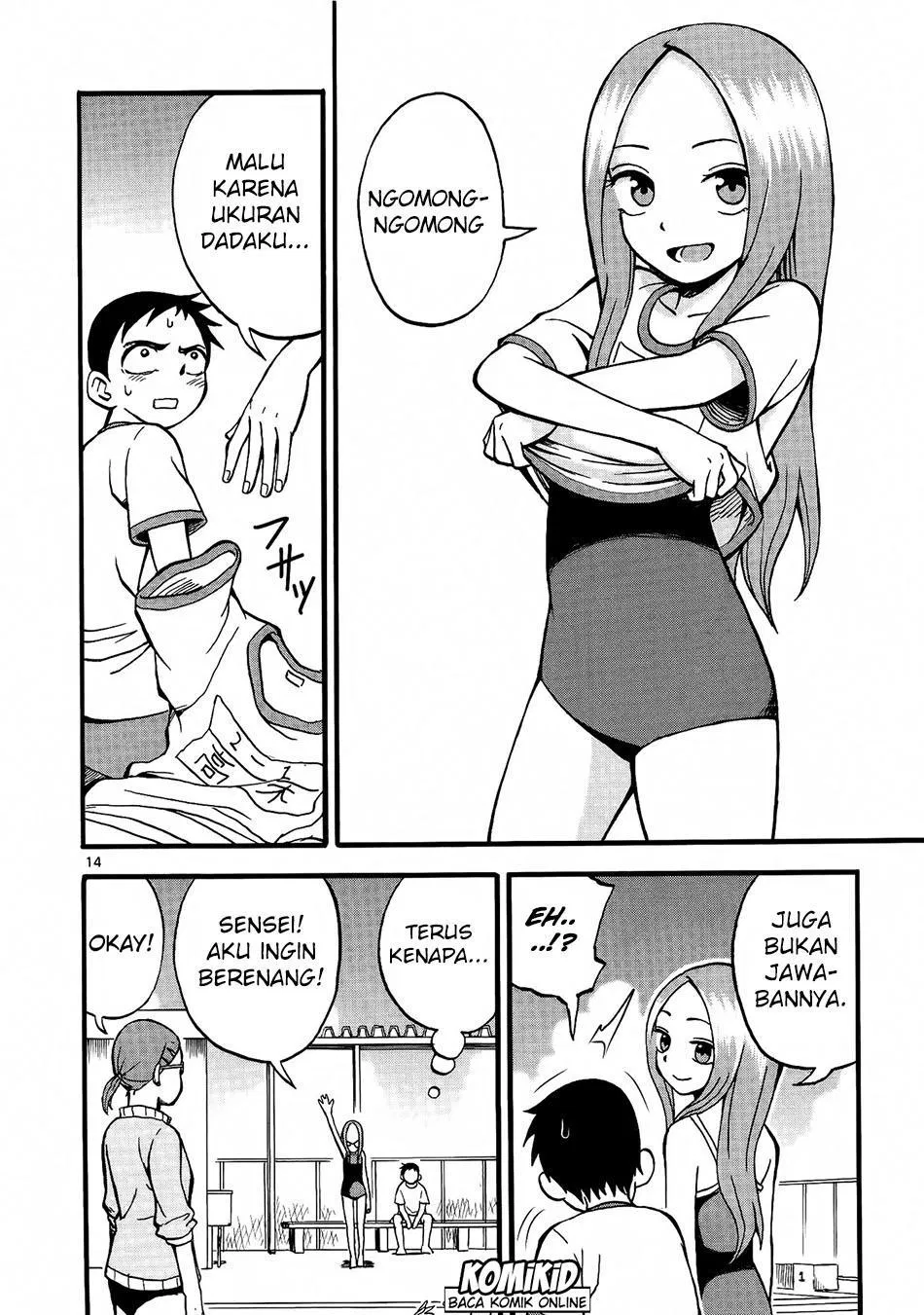 Karakai Jouzu no Takagi-san Chapter 02