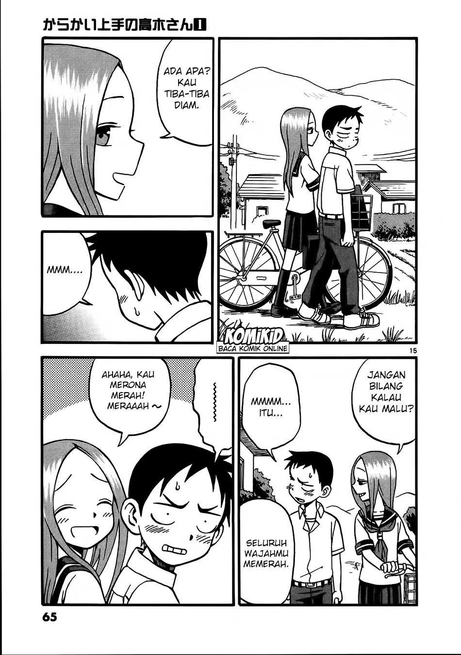 Karakai Jouzu no Takagi-san Chapter 04