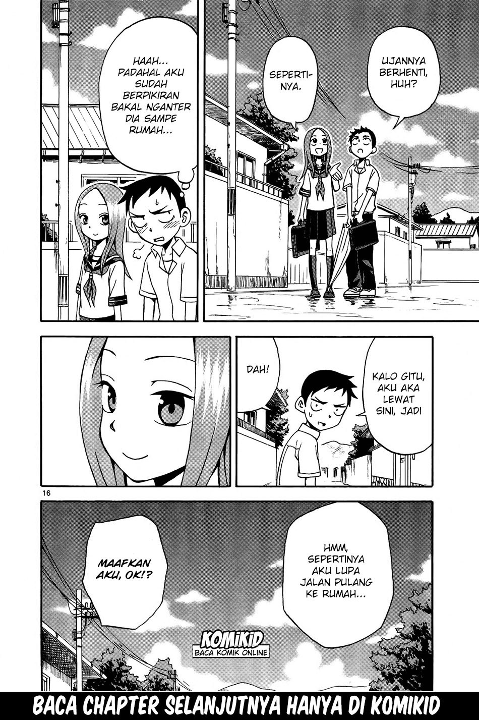 Karakai Jouzu no Takagi-san Chapter 07