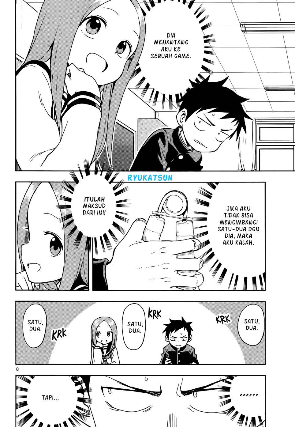 Karakai Jouzu no Takagi-san Chapter 103