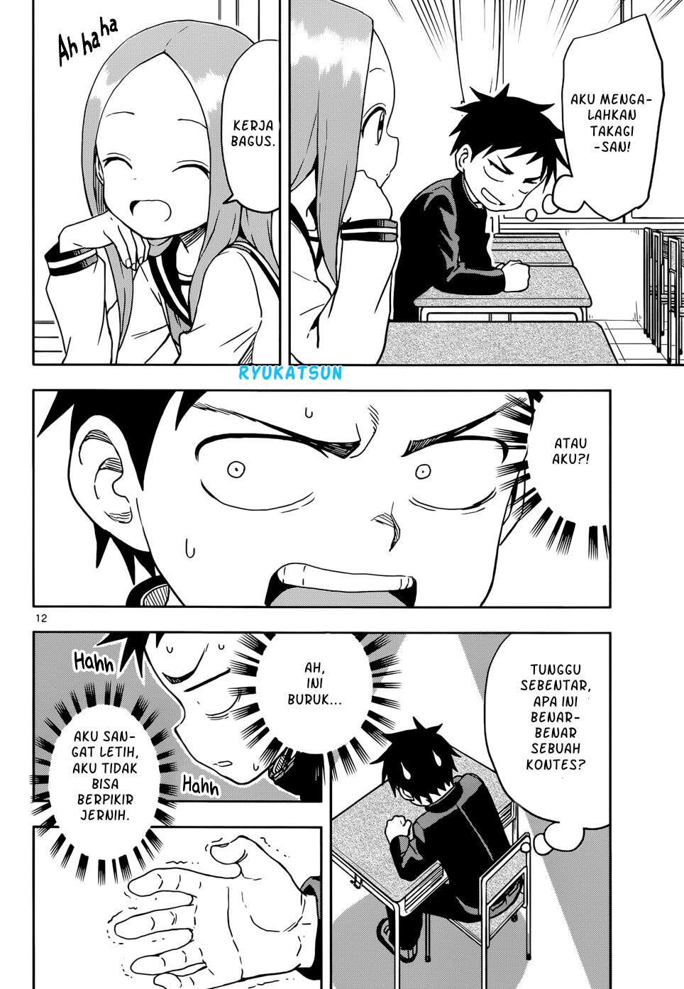 Karakai Jouzu no Takagi-san Chapter 103