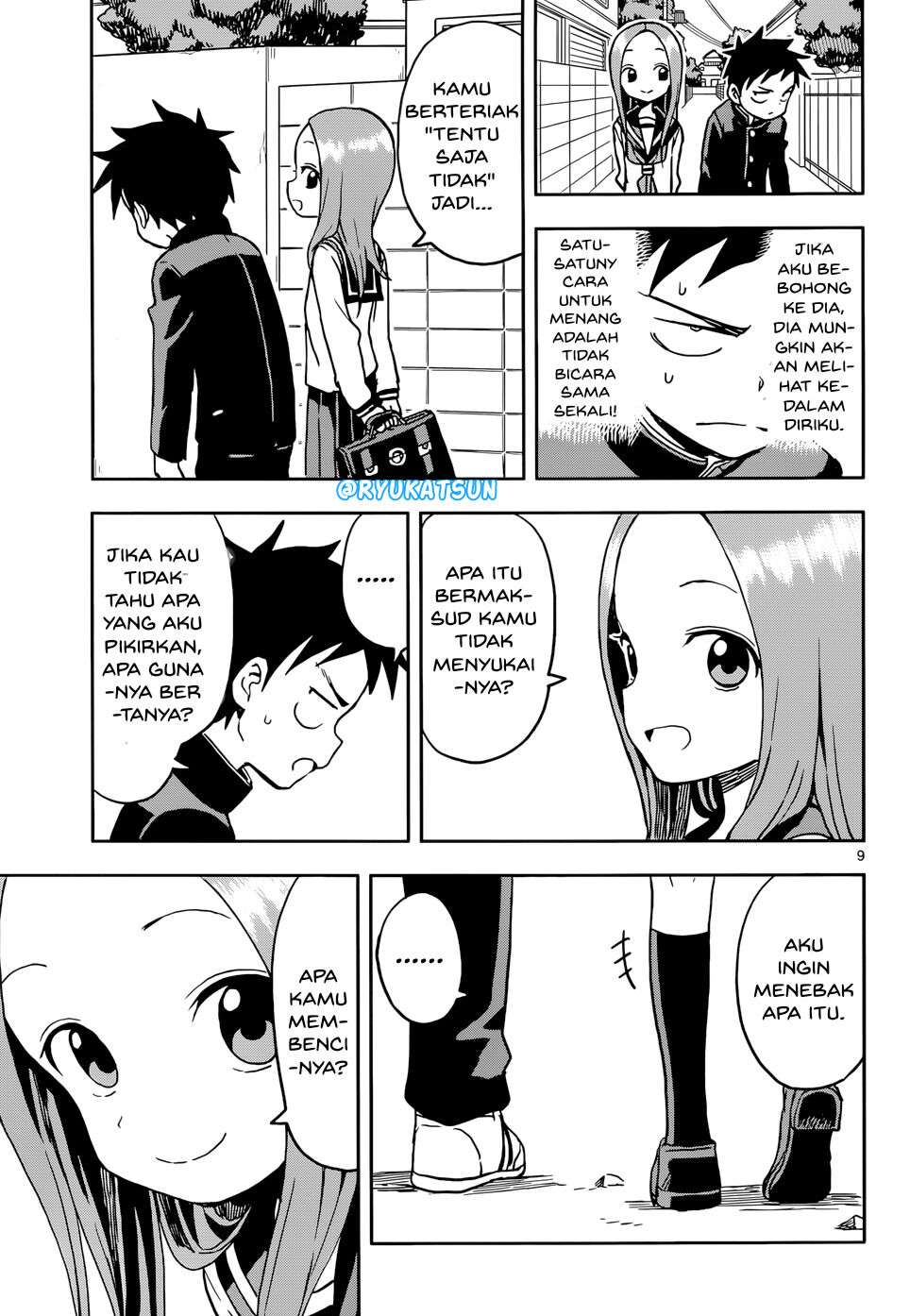 Karakai Jouzu no Takagi-san Chapter 108